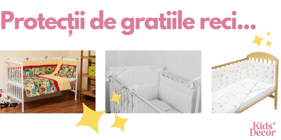 aparatori protectii gratii pat patut bebe bebelusi nou nascuti nou-nascuti kids decor